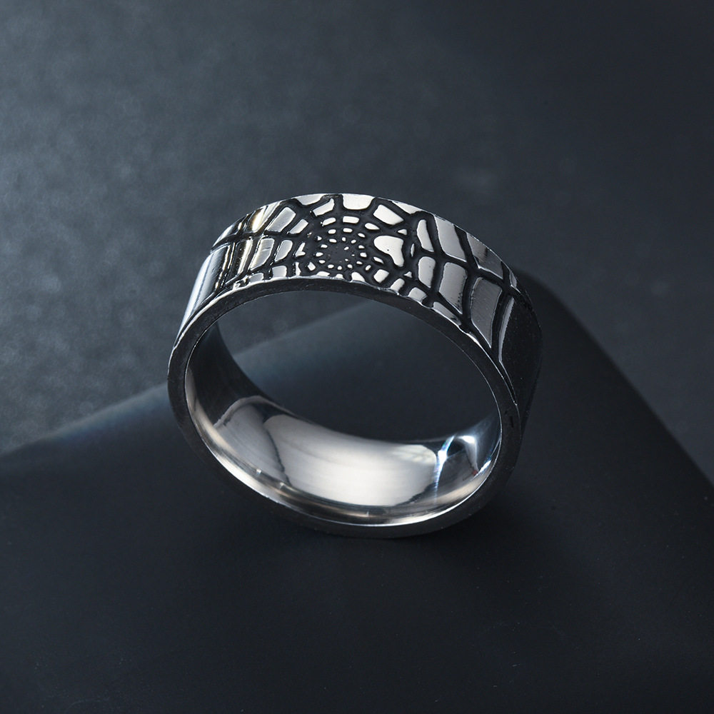 สแตนเลสสตีล Spider Web แหวนแฟช - Men Accessories Name บทวิจารณ์และราคา