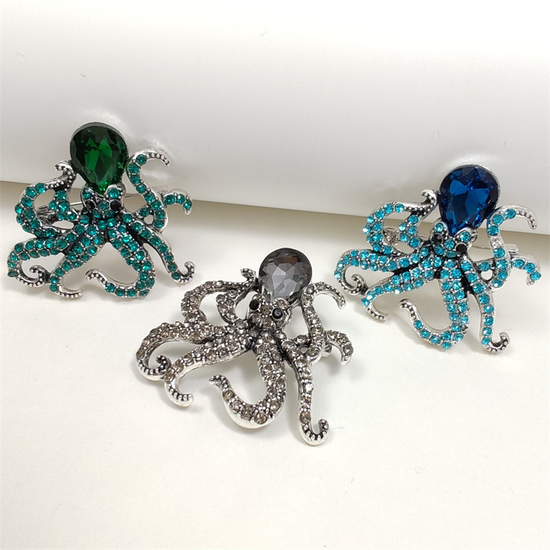 1Pc Retro Octopusเข็มกลัดสําหร - Men'S Accessories Trends 2025 บทวิจารณ์และราคา