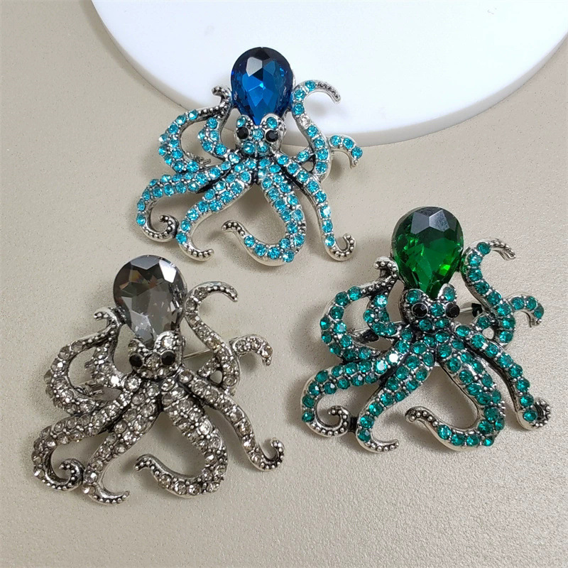 1Pc Retro Octopusเข็มกลัดสําหร - Men'S Accessories Trends 2025 บทวิจารณ์และราคา