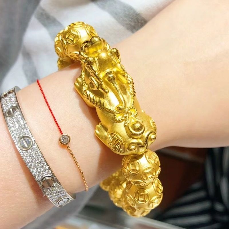 ขอแนะนำให้100% สร้อยข้อมือทองค - Bead Bracelet Men บทวิจารณ์และราคา