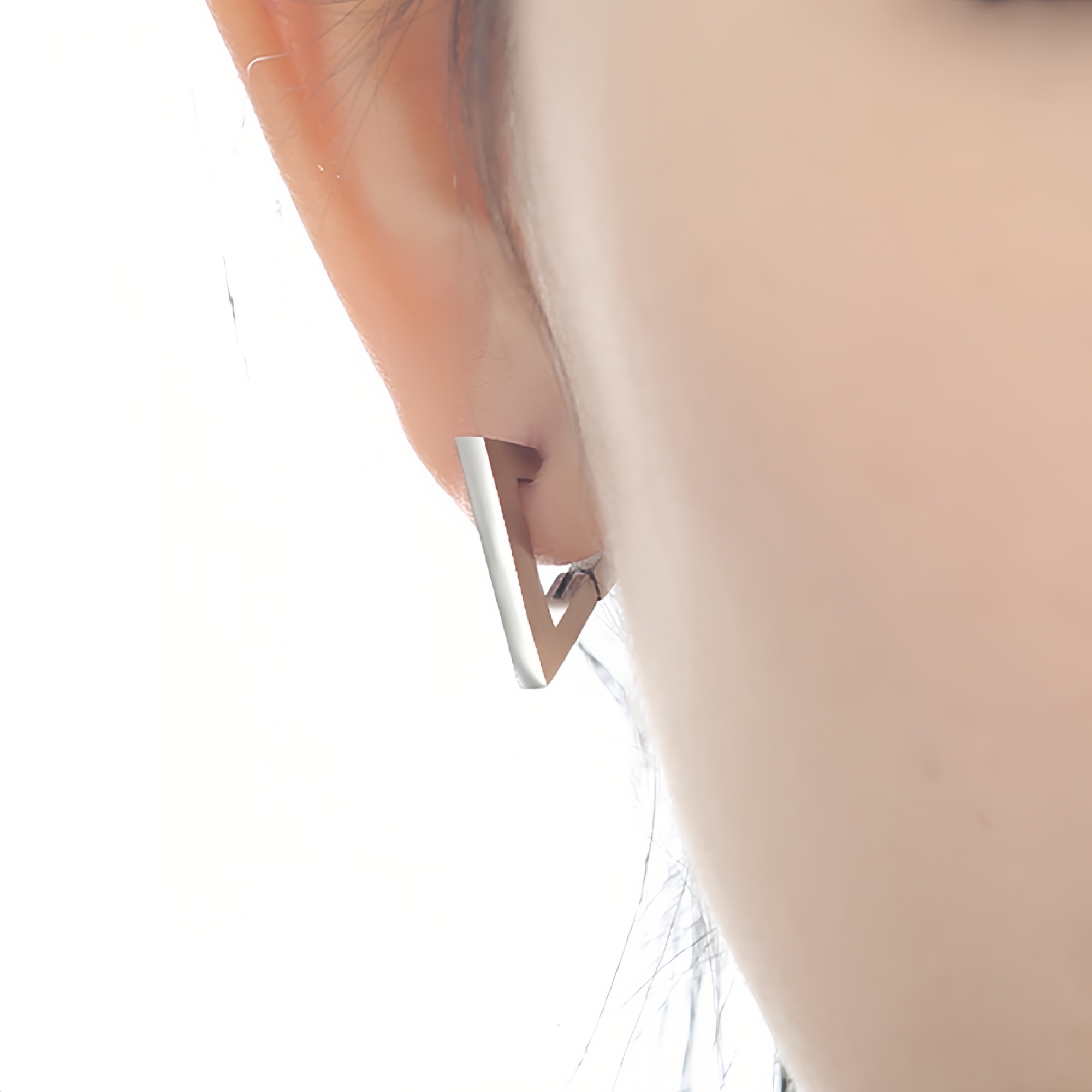 ต่างหูสแตนเลสทรงสามเหลี่ยมขัดเ - Men'S Accessories Trends 2025 บทวิจารณ์และราคา
