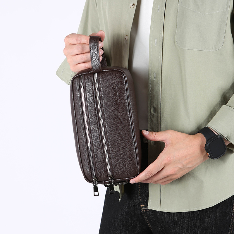 กระเป๋าคลัทช์ผู้ชายสไตล์วินเทจ - Men Accessories For Hand บทวิจารณ์และราคา