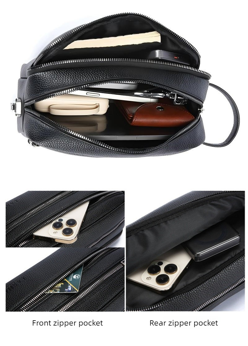 กระเป๋าคลัทช์ผู้ชายสไตล์วินเทจ - Men Accessories For Hand บทวิจารณ์และราคา