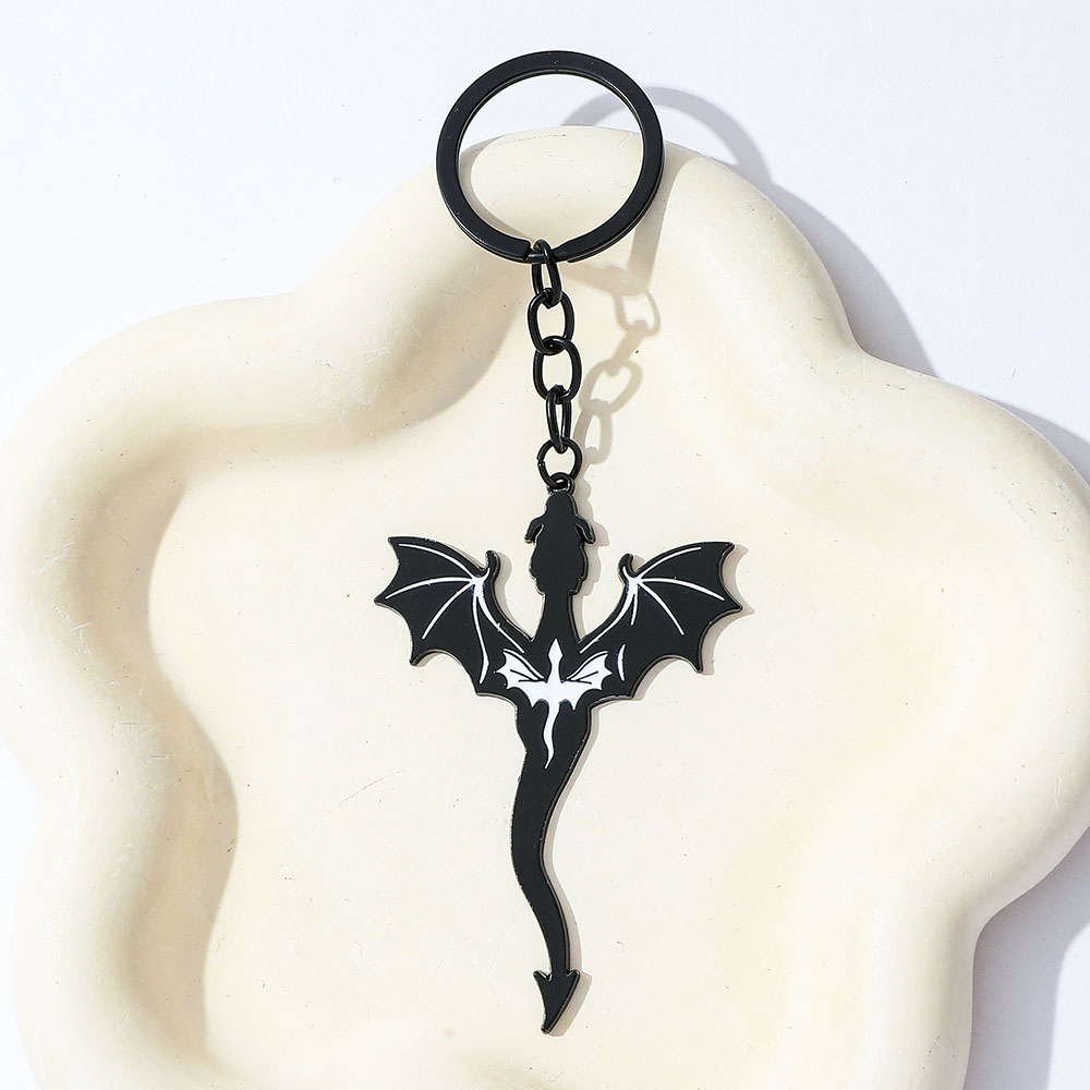 พวงกุญแจมังกรดำสี่ปีก จี้ห้อยก - Men'S Accessories And Jewelry บทวิจารณ์และราคา