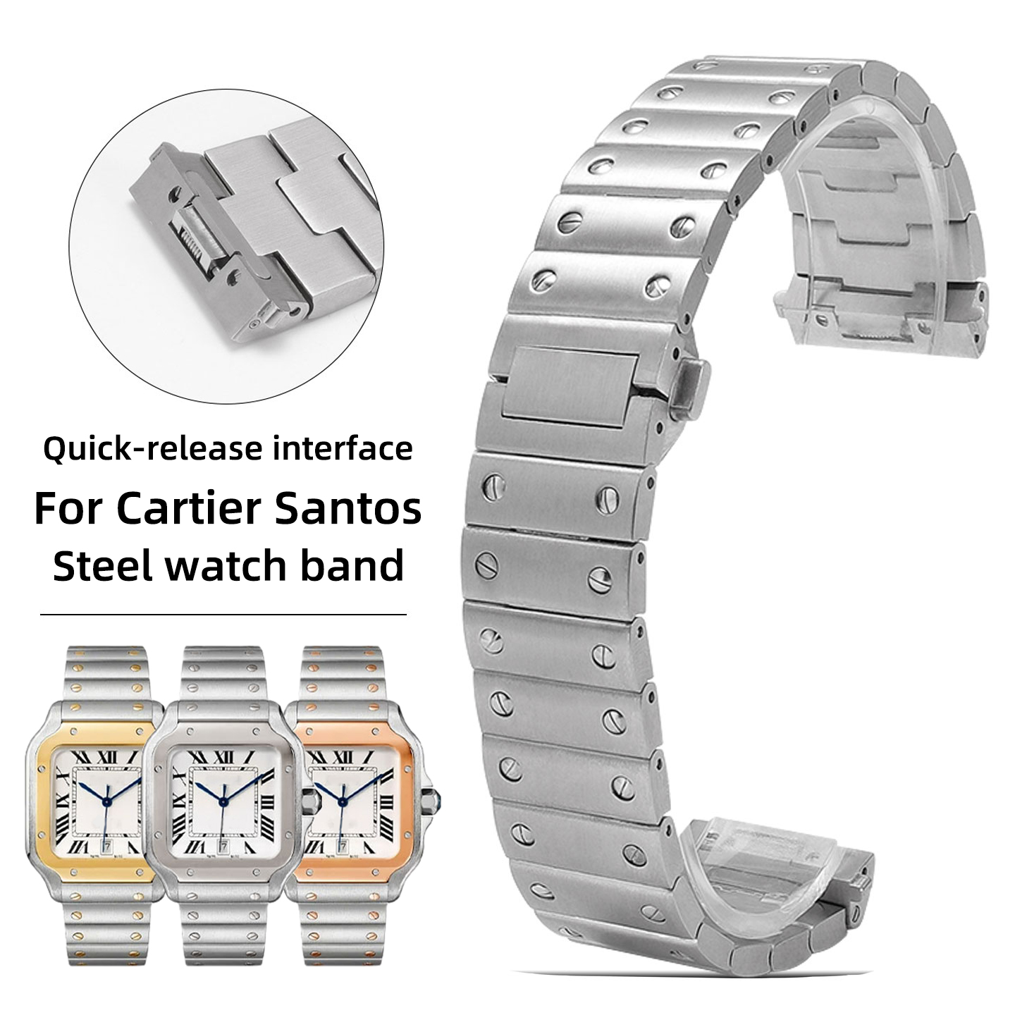 สายนาฬิกาสแตนเลสขนาด 21 มม. สำ - Men'S Accessories Cartier บทวิจารณ์และราคา