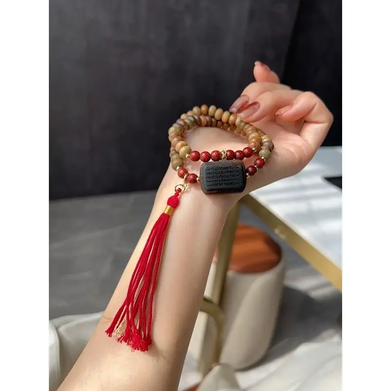 สร้อยข้อมือไม้จันทน์สีเขียวธรร - Bead Bracelet Men บทวิจารณ์และราคา
