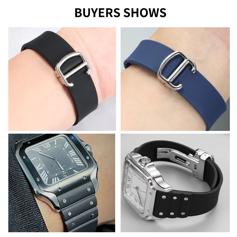 สายนาฬิกาซิลิโคนแบบนุ่มขนาด 21 - Men'S Accessories Cartier บทวิจารณ์และราคา