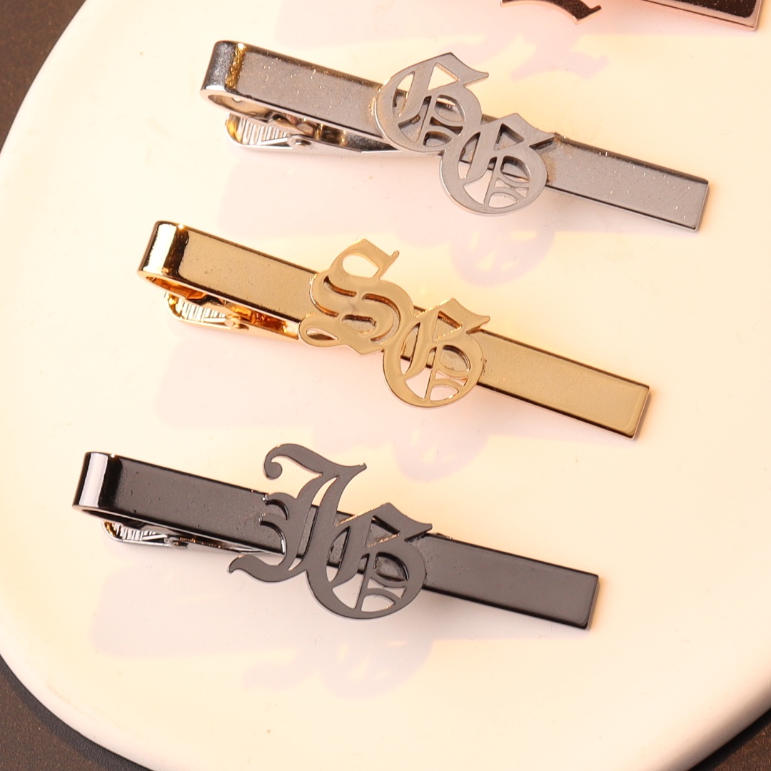 Custom ชื่อเริ่มต้น Tie คลิปสํ - Men Accessories Name บทวิจารณ์และราคา