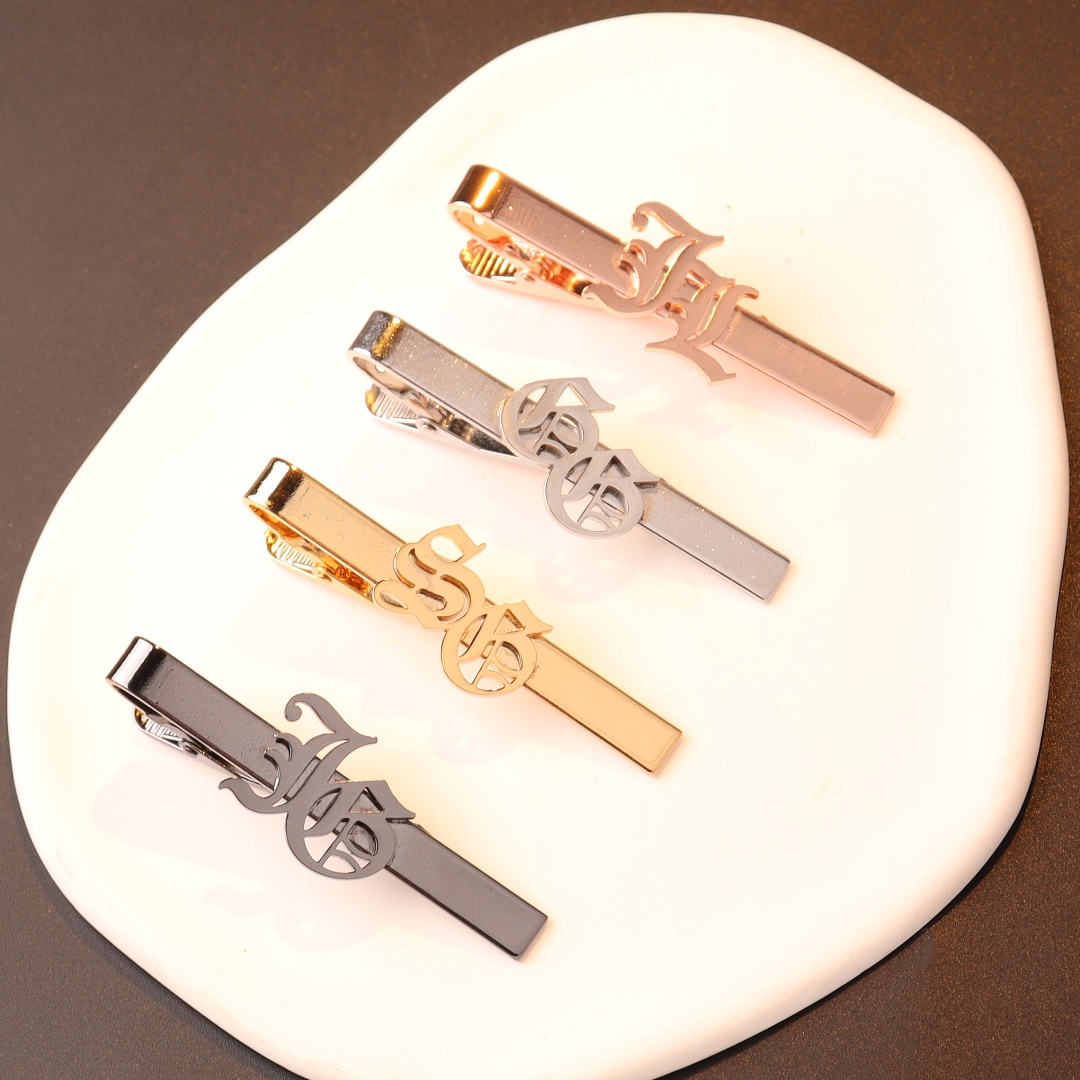 Custom ชื่อเริ่มต้น Tie คลิปสํ - Men Accessories Name บทวิจารณ์และราคา