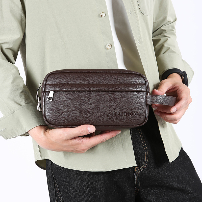 กระเป๋าคลัทช์ผู้ชายสไตล์วินเทจ - Men Accessories For Hand บทวิจารณ์และราคา