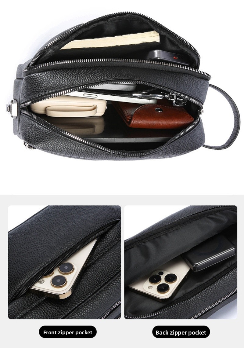กระเป๋าคลัทช์ผู้ชายสไตล์วินเทจ - Men Accessories For Hand บทวิจารณ์และราคา