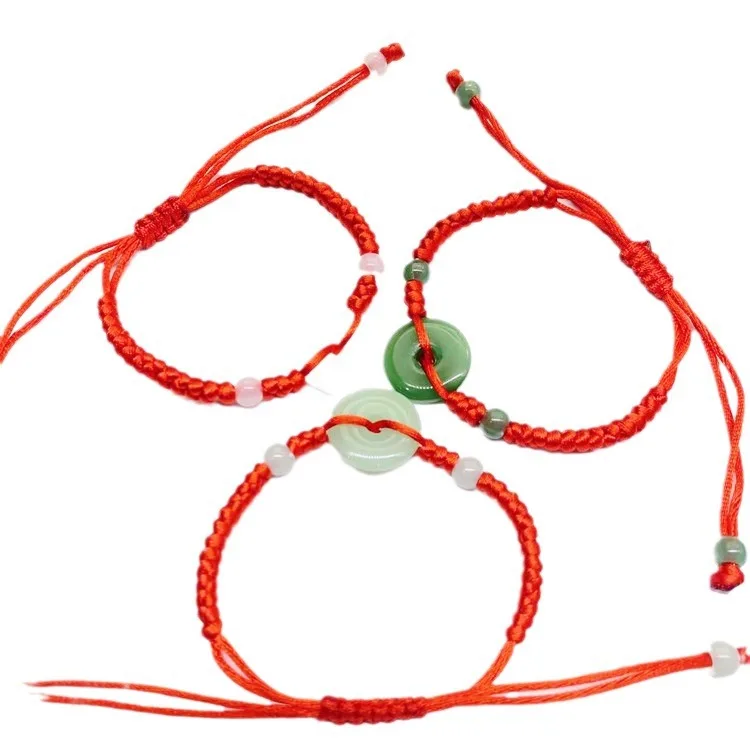 สร้อยข้อมือ giok Asli รูปโดนัท - Bead Bracelet Men บทวิจารณ์และราคา