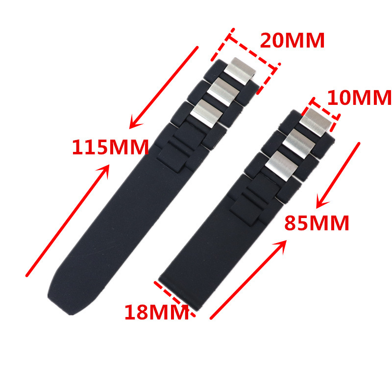 สายนาฬิกาซิลิโคนแบบด้านสีดำกัน - Men'S Accessories Cartier บทวิจารณ์และราคา