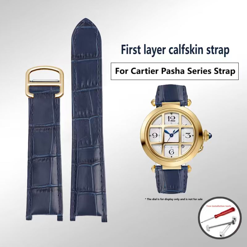 สายนาฬิกาหนังแท้ Cartier PASHA - Men'S Accessories Cartier บทวิจารณ์และราคา