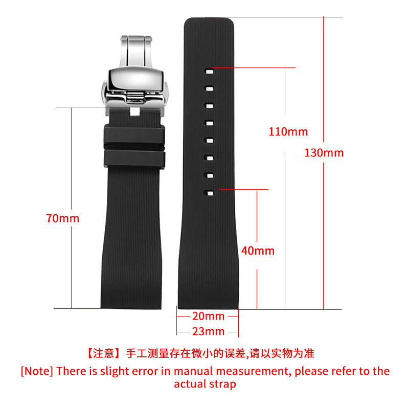 สีดําสายนาฬิกาซิลิโคนสีฟ้าสําห - Men'S Accessories Cartier บทวิจารณ์และราคา