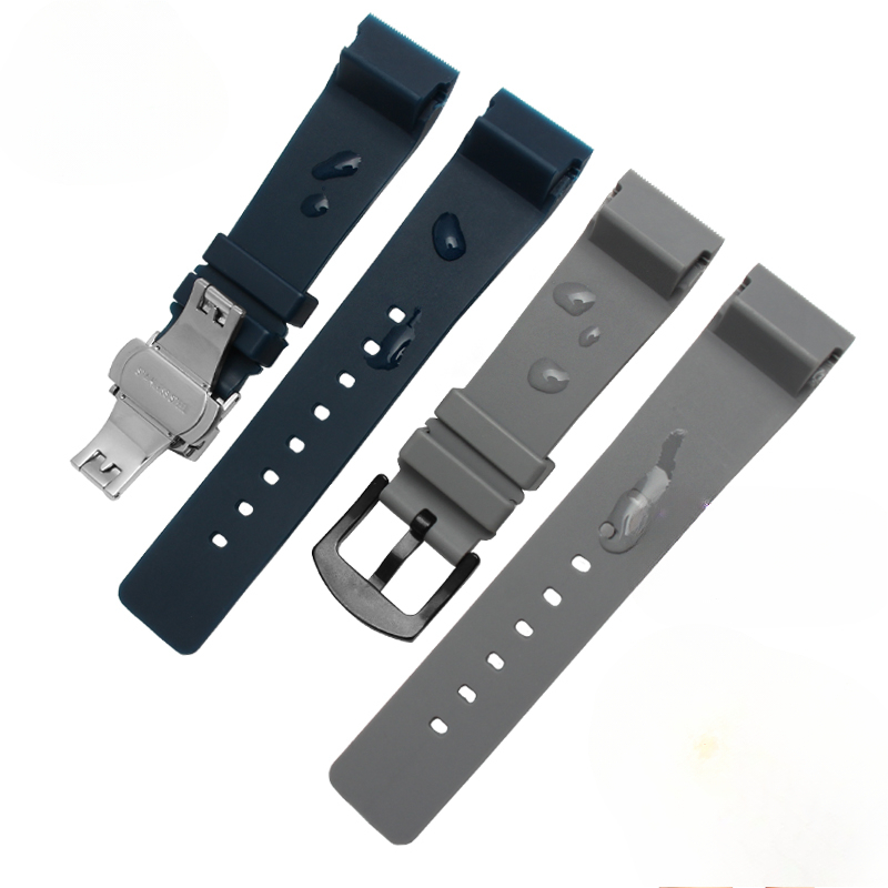 สีดําสายนาฬิกาซิลิโคนสีฟ้าสําห - Men'S Accessories Cartier บทวิจารณ์และราคา